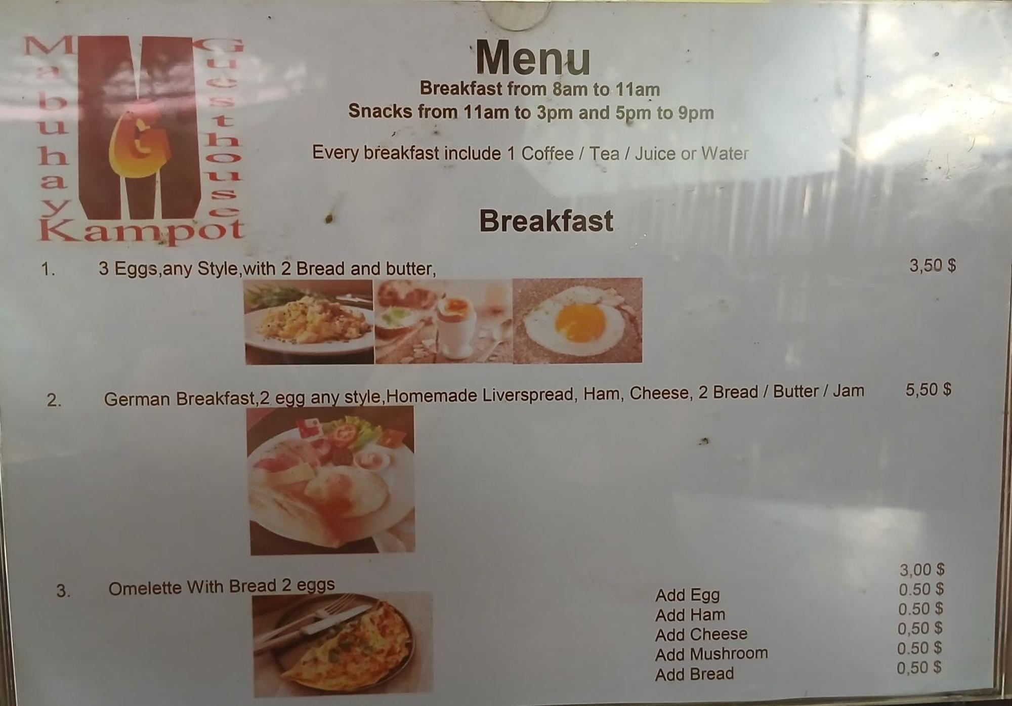 Mabuhay Guesthouse Kampot Luaran gambar